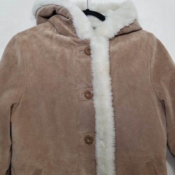 Wilsons Leather Kids suede jacket tan size XL - Picture 3 of 10